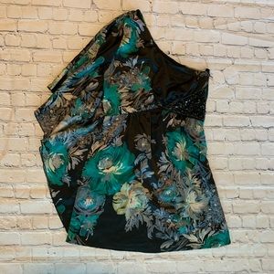 Black silk women’s dress